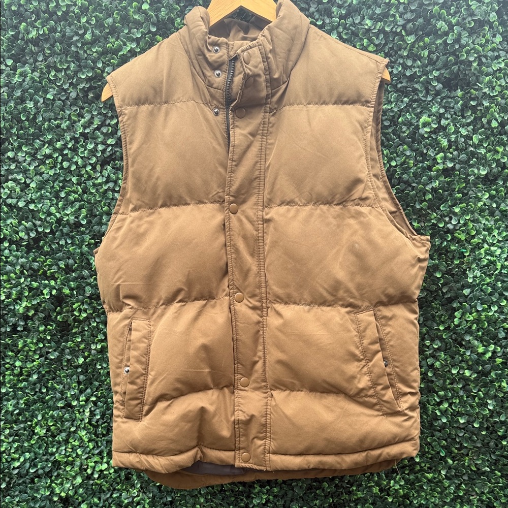St. John's Bay Brown Puffer Vest